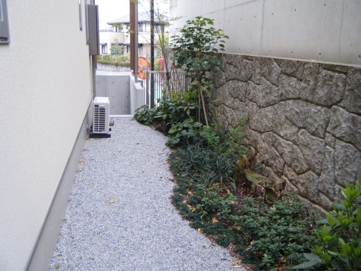 久場様邸の庭園工事 After 4
